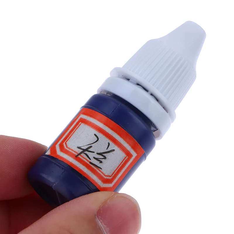 1Pcs 10ml Flash Refill Ink Color Inking Seal Stamp Oil for Wood Paper Wedding Scrapbooking Making Seal Office School Supplies