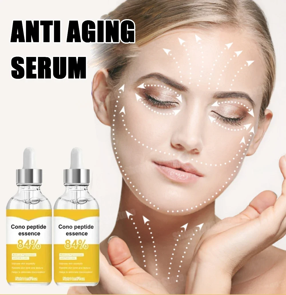 Collagen Face Serum Wrinkle Removal Anti Aging Hyaluronic Acid Forehead Fine Lines Lifting Facial Serum Skin Care