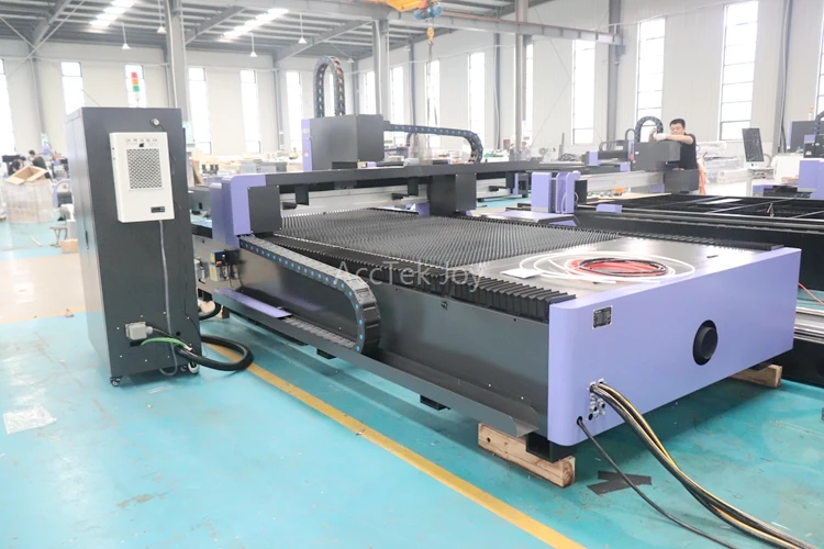 Metal Sheet And Tube Fiber AccTek Laser Cutting Machine 3000W Laser Cutter 4KW 6KW 8KW 12KW Sheet Laser Cutting Machine Metal