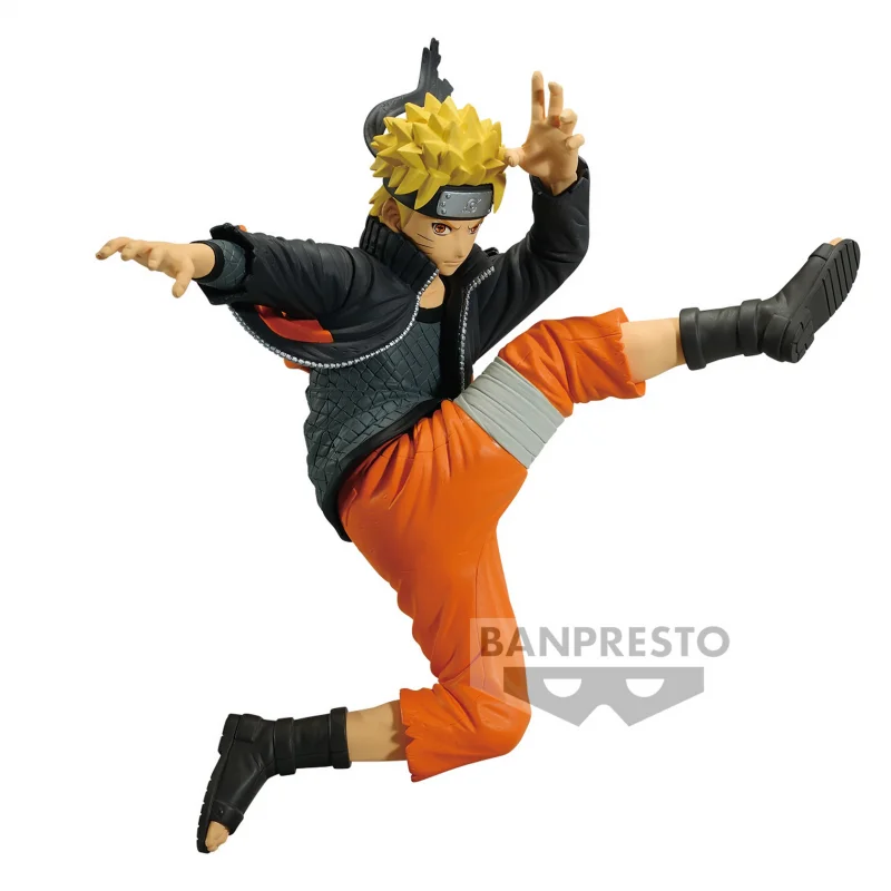 Bandai Vibration Stars Naruto Uzumaki Naruto 4 14cm Figure Anime Action Model Collectible Toys Gift