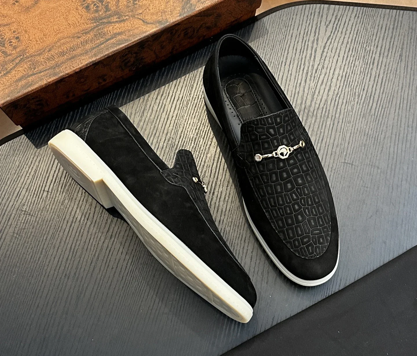 

OECHSLI Shoes Cowhide 2025 new business comfort Casual genuine leather outdoors breathable work Men‘s European big size 38-47