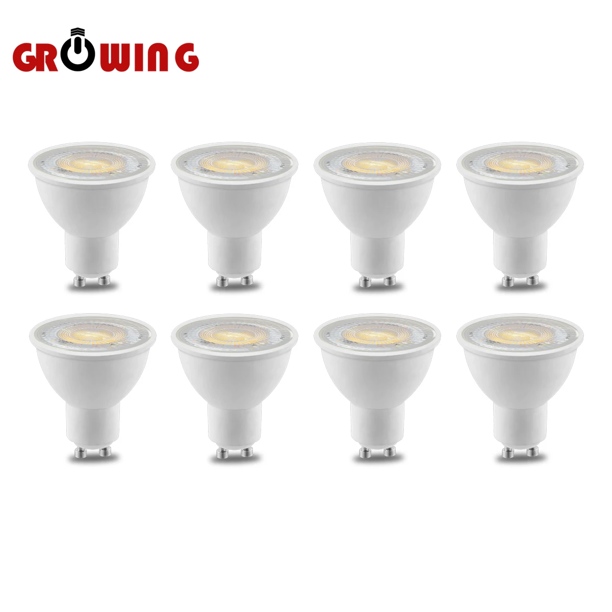 Led 스포트라이트 GU10 3W 5W 6W 7W 8W 조명 전구, 220V 실내 조명 3000K 4000K 6000K, 1-10 개