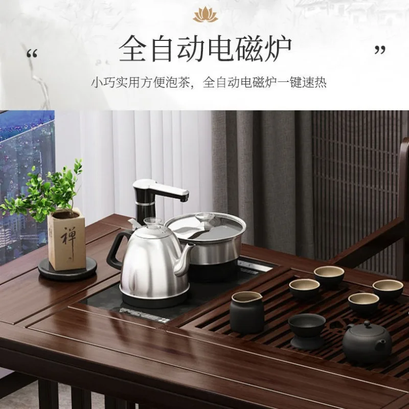 

Balcony coffee table household tea living room small table small apartment and chair combination new Chinese tea