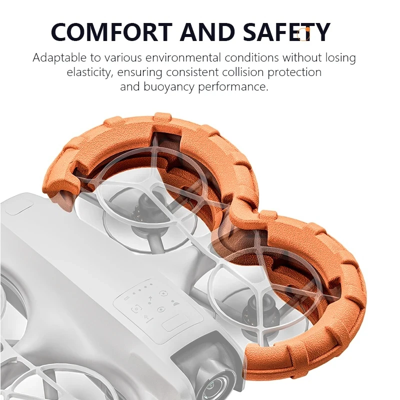 Parts Propeller Guard Cover EVA Floating Protector For DJI NEO Drone Accessories Anti-Collision Ring