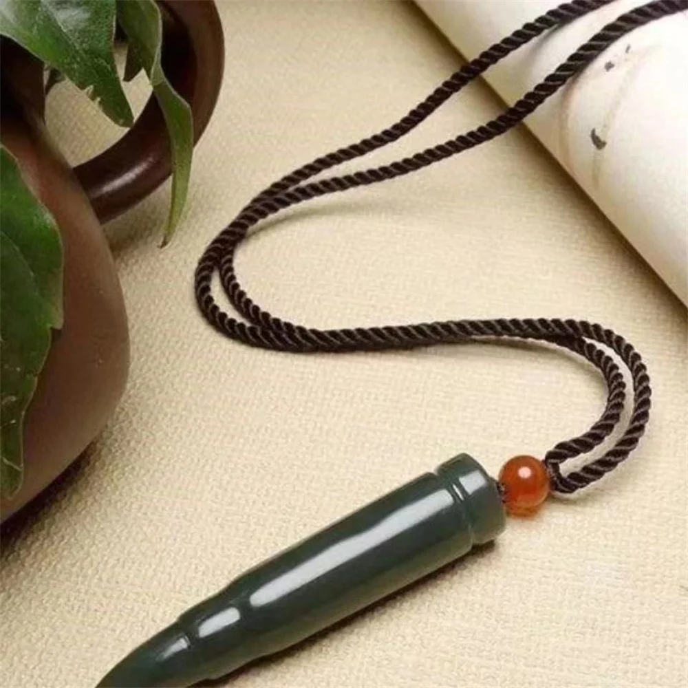 

Natural Hetian Jade Pendant Fashion For Men And Women