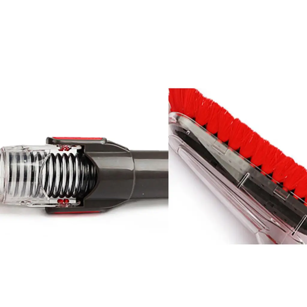 Vacuum Cleaning Brush Flexible Dusting Head 32mm Friction Fit Accessory for Ceiling Fan Blinds and Shelves