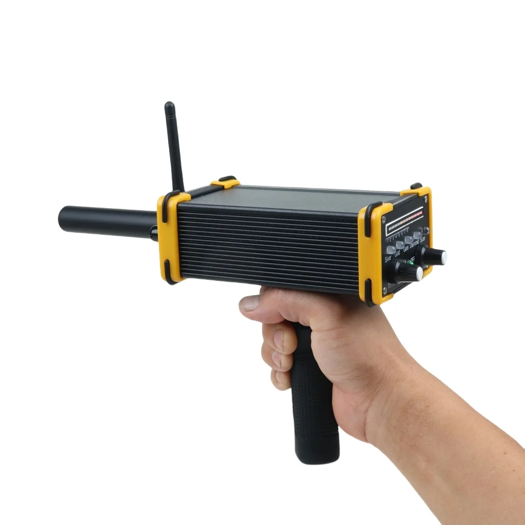 Metal detector professionale Cercatore di oro, argento e rame ad alta precisione, portata di ricerca di 1000 m, rilevamento di profondità di 30 m, ideale per gemme