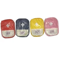 Mini Portable First Aid Kit - Travel Medicine Storage Bag for Outdoor Camping, Emergency & Daily Survival 3