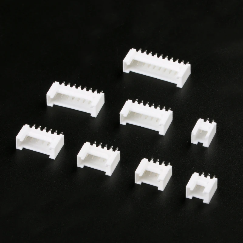 5sets HY2.0 2.0mm Pitch with lock HY-2P 3P 4P 5P 6P 8P male socket female plug terminal block connector