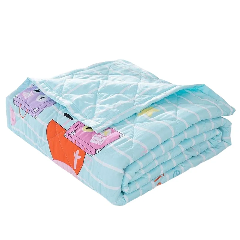 1pcs  Queen King Full Size Comforter Spring Summer Bedroom Quilt Bedclothes Cartoon Sweet Kid Room Air conditioning quilt