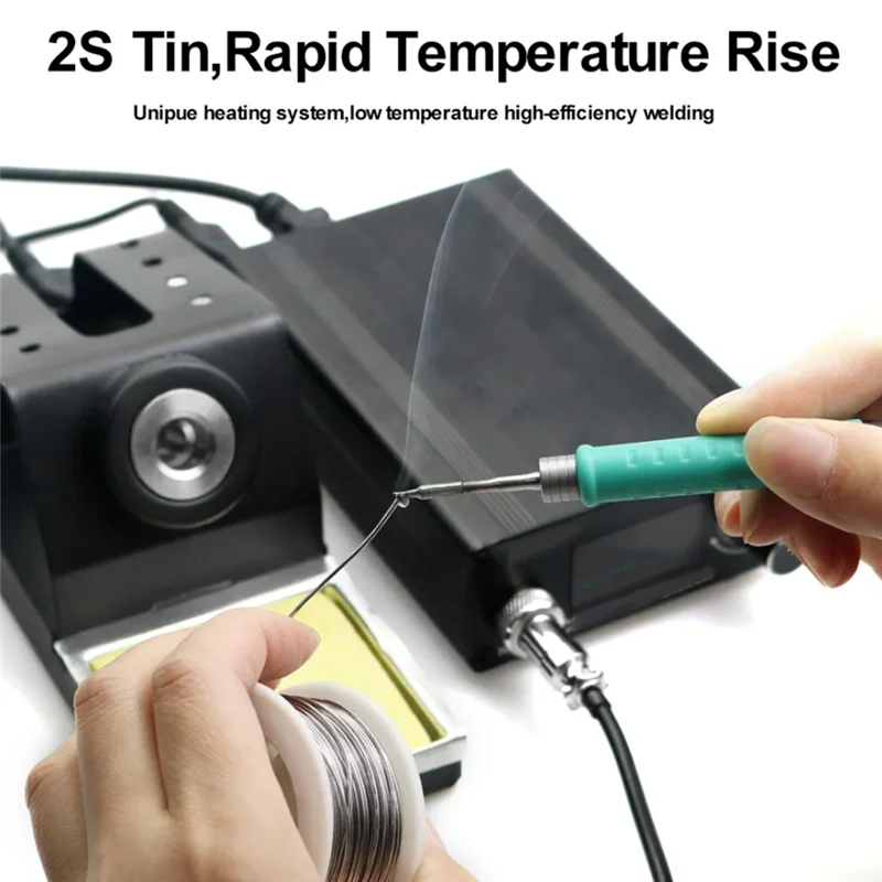 سلسلة C210 أطراف مكواة لحام متكاملة والتدفئة الأساسية كفاءة توصيل الحرارة استعادة درجة الحرارة لـ C210-A78U