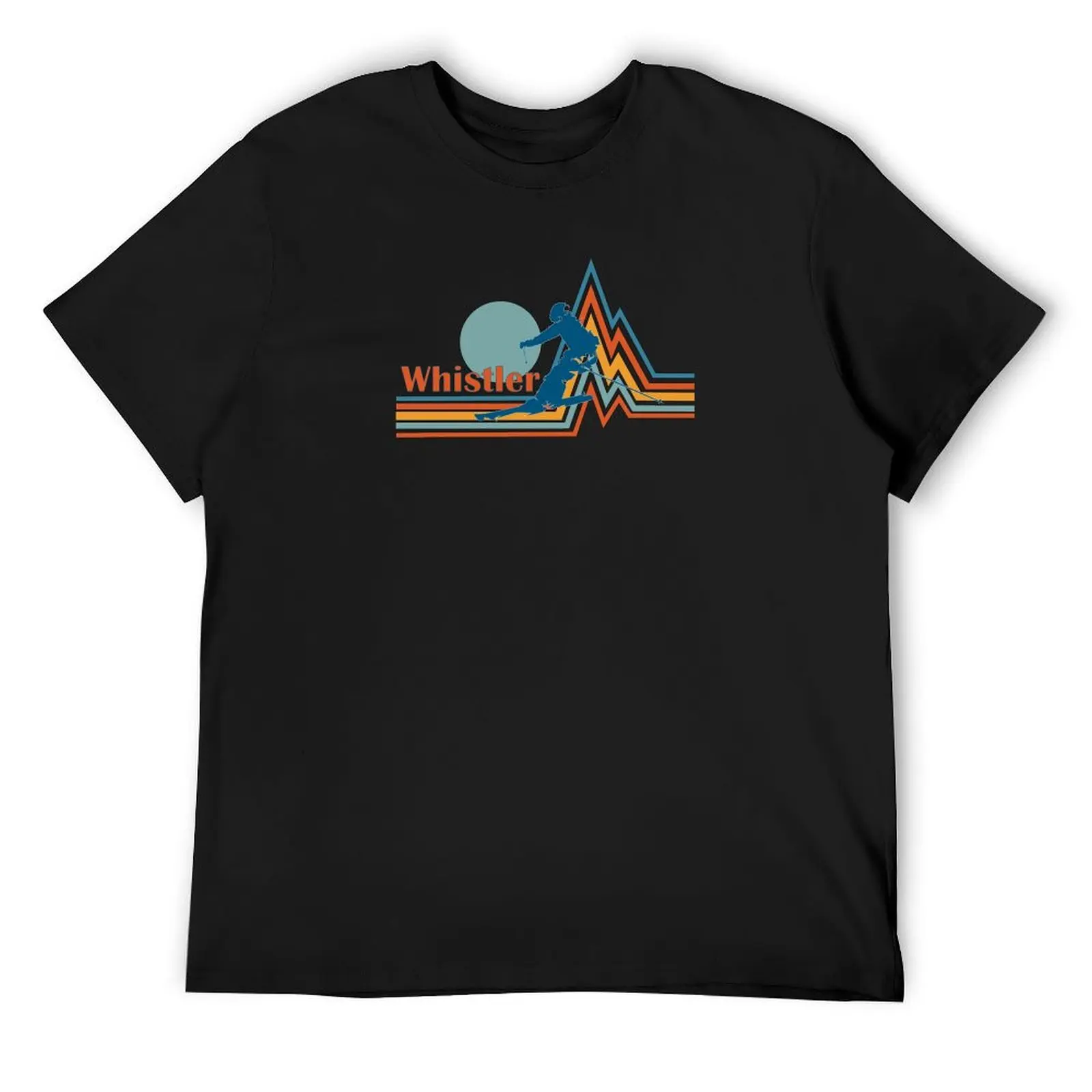 Whistler British Columbia Skier retro T-Shirt