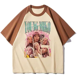 Young Miko Tee women comfortable t shirt female funny comic y2k clothes