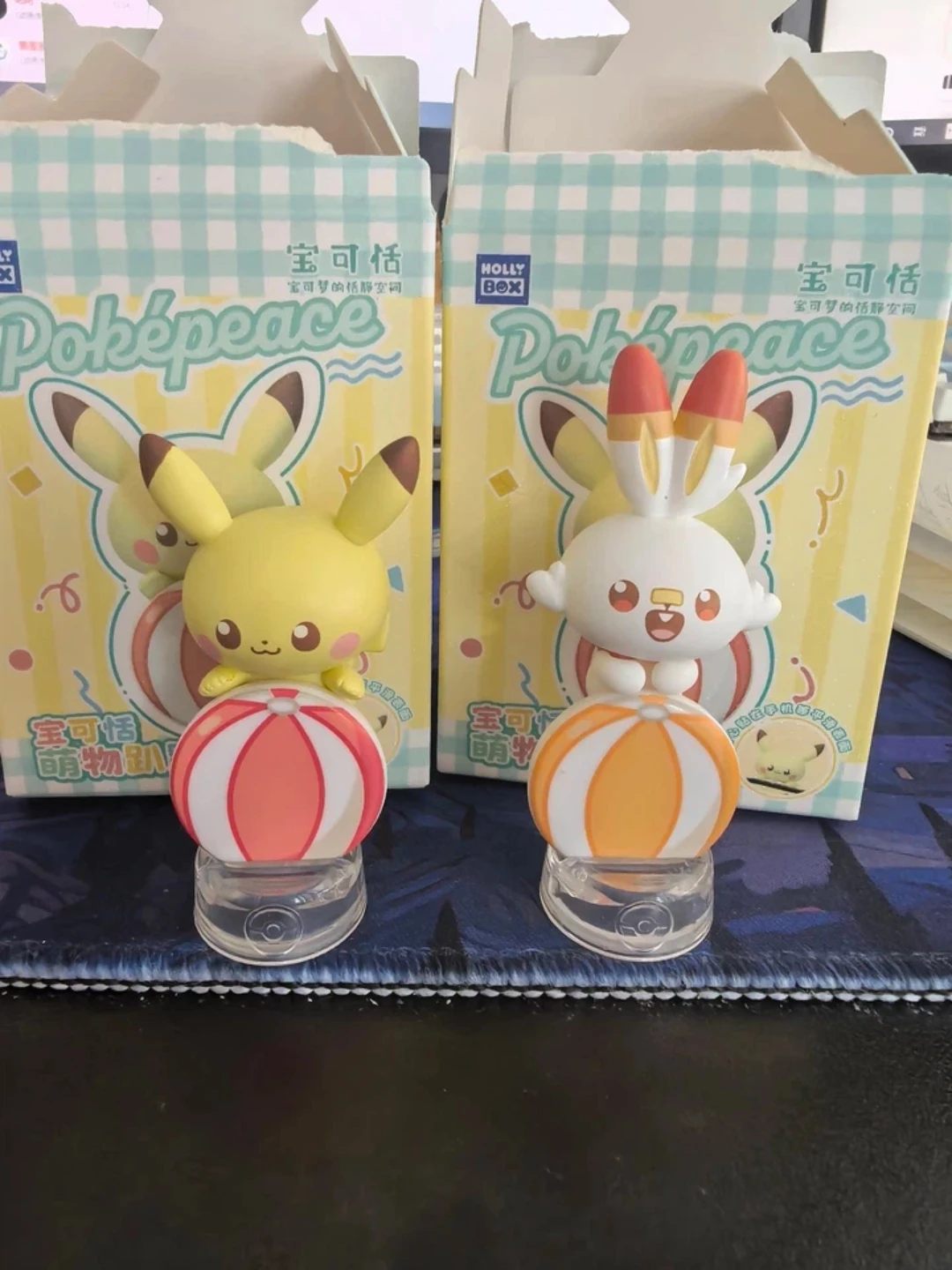 Hollybox Pokemon Blind Box Figure Pikachu Pvc Ornament For Car Dashboard Phone Stand Desktop Decoration - view 6