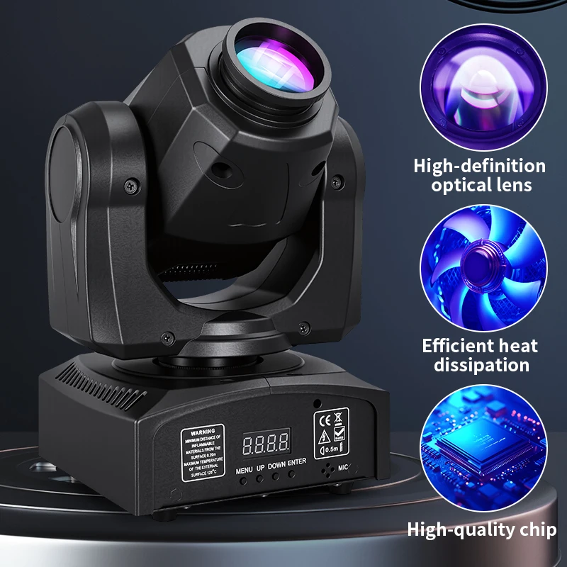 

Mingjie 60 Вт луч света с подвижной головкой RGB 8 цветов 8 узоров DMX напольное сценическое освещение профессиональный DJ для шоу-вечеринки KTV Live