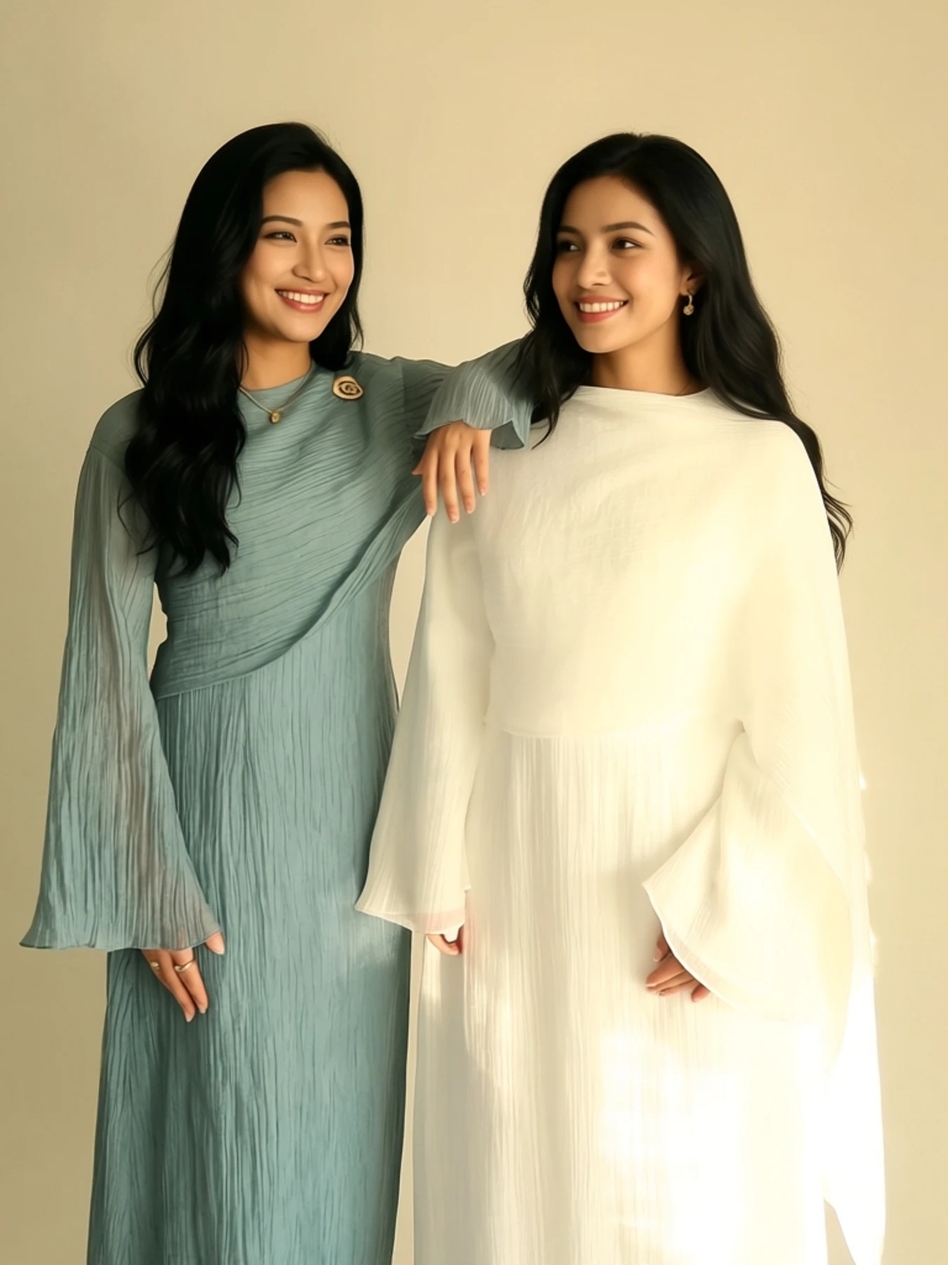 

Двухслойное длинное платье с длинными рукавами в этническом уйгурском стиле, однотонное, в стиле Дубая, традиционный женский костюм для сценических выступлений