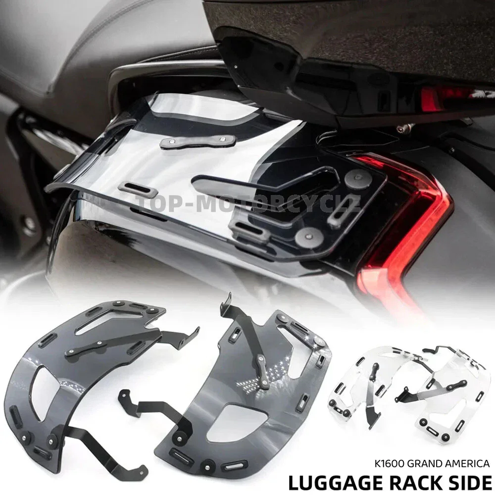 

Motorcycle For BMW K1600 Grand America K1600GA K 1600 BAGGER 2018+ Rear Side Case Trunk Additional Luggage Rack Tour Pack Shelf