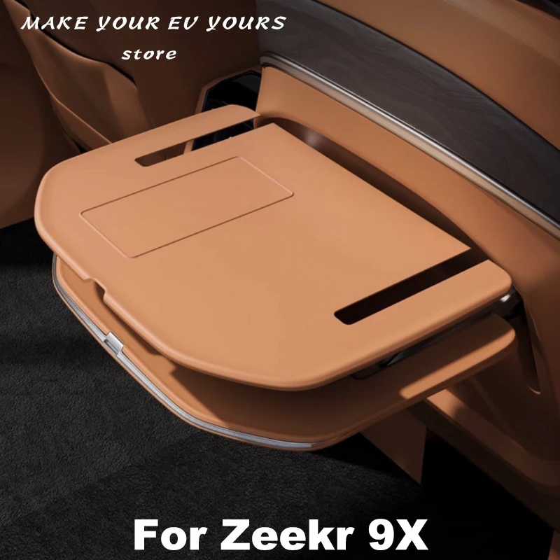 

For Zeekr 9X 2025 2026 Rear Row Table Board Scratch Resistant Slip Resistant Silicone Protective Pad Interior Accessories