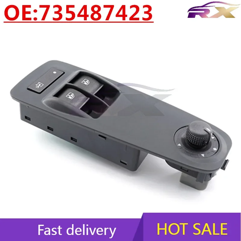 NEW:735487423  Power Window Master Control Switch For Peugeot  /Citroen/Fiat