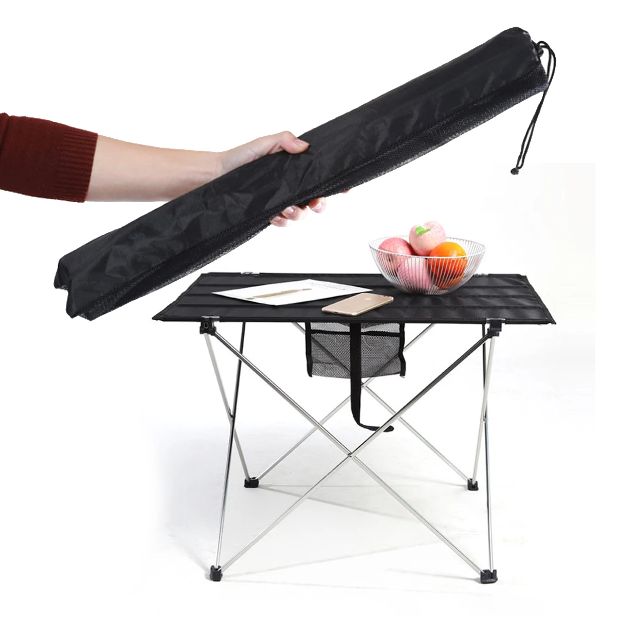 

Outdoor Folding Table Portable Camping Desk Ultralight Beach Aluminium Hiking Climbing Fishing Truck Picnic BBQ Tables