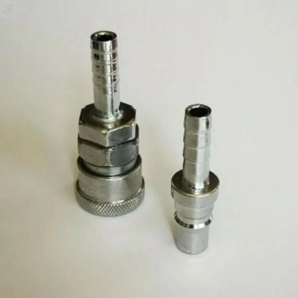 4Pcs Quick Release 8mm Gas Hose Copper Nozzle Connector Set For Motorhome Caravan