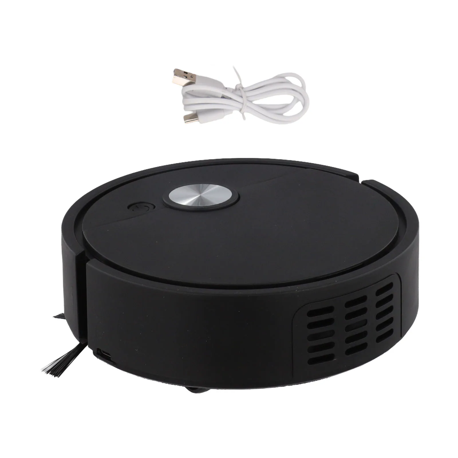 

Smart Sweeping Robot Side Brushes Pieces Of Cloth Set: Efficient Mopping 1 Robot, 2 Side Brushes, 4 Cloth With Smart Navigation