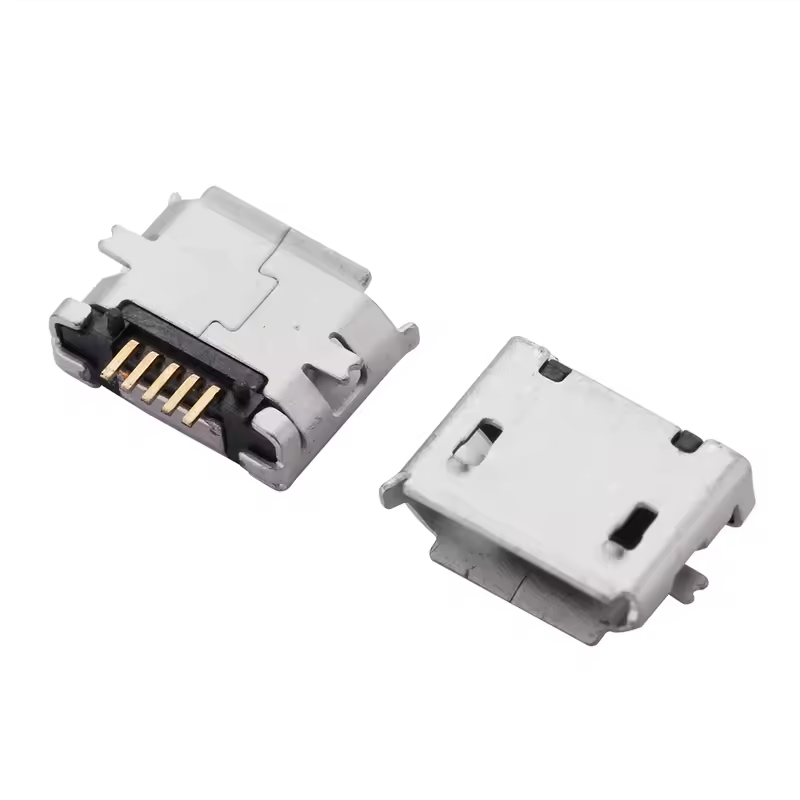 10PCS Micro USB 2P 5P Jack Charging Port Plug Dock Charger DIP SMD For Phone Tabletels Speakers etc Port Socket Power Connector - Image 2