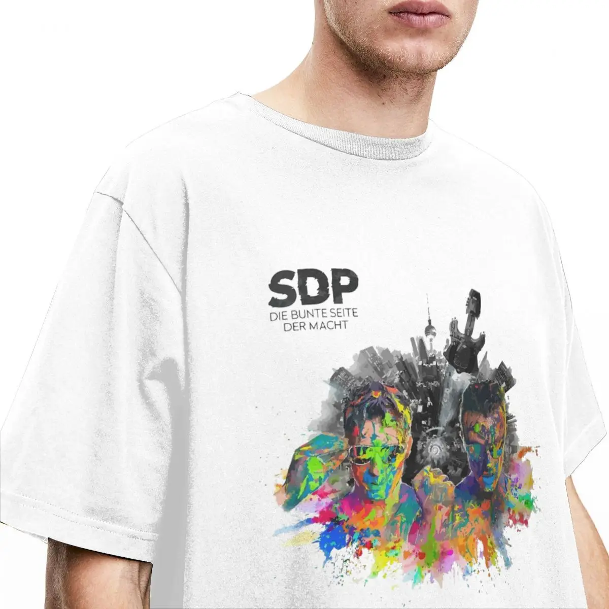 Men Women Sdp Band Music Singer 2024 Tour Hip Hop Shirt Accessories Pure Cotton T-shirt Clothing Unique Tees All Seasons