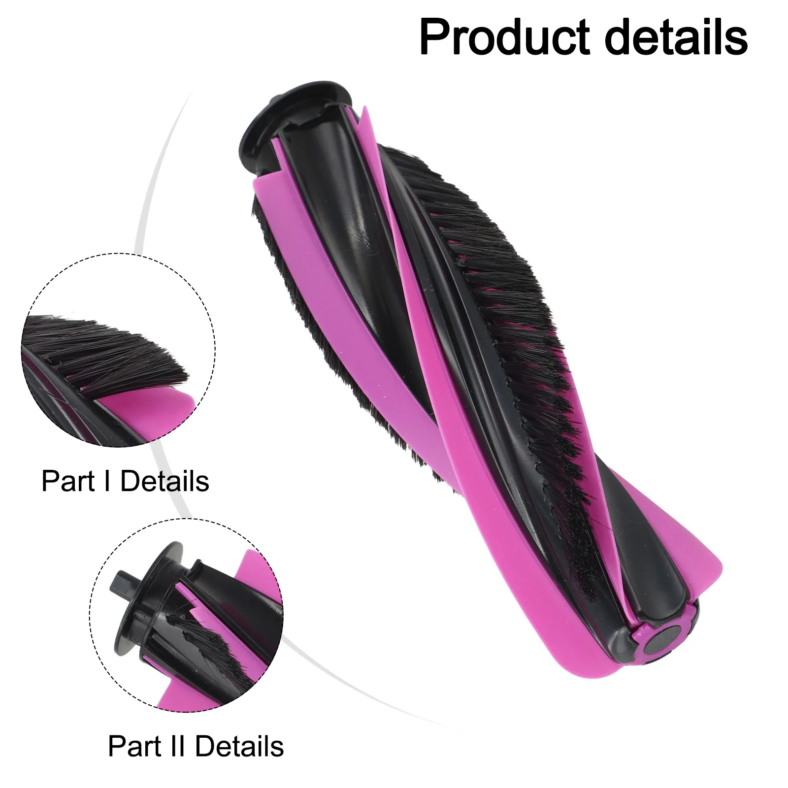 Replacement Main Brush for JONR For P20 for Pro Robot Vacuum Cleaner Accessory to Maintain Clean Floors and Remove Pet Hair