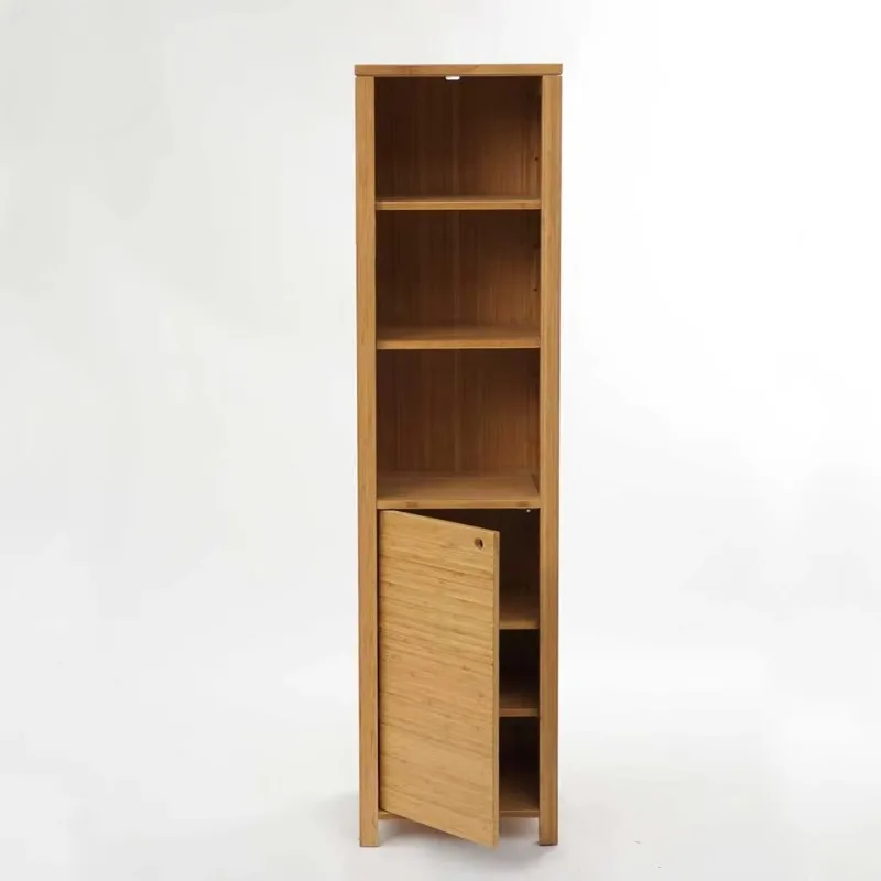 Modern display case Bookshelf Glass sliding door Locker with shelf Suitable for home office Library furniture