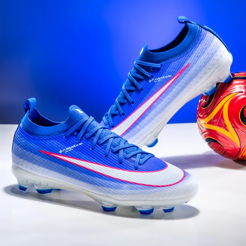 Quality Football Boots Wholesale C.Ronaldo Soccer Shoes Assassin Chuteira Campo TF/AG Soccer Sneakers Professional Training Shoe