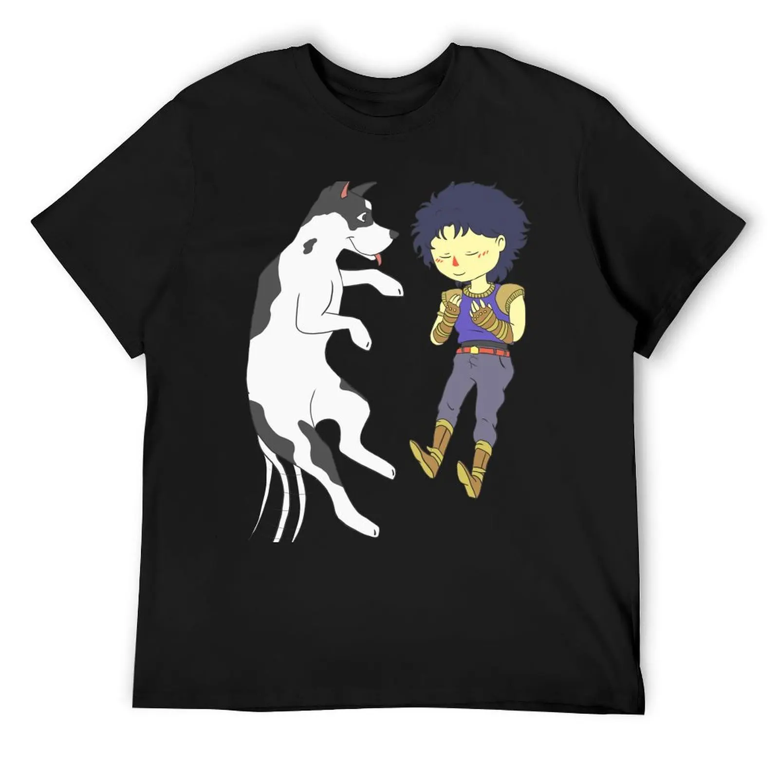 

Jojo and Danny card T-Shirt luxury t-shirt plus size clothes croswit shirt man Men's t-shirt