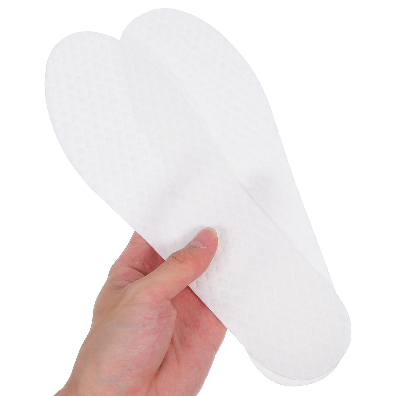

Wood Pulp Insoles Breathable Sweat-Absorbing Non-Slip Shoe Inserts For Summer Sports Men Women Foot Care Tool