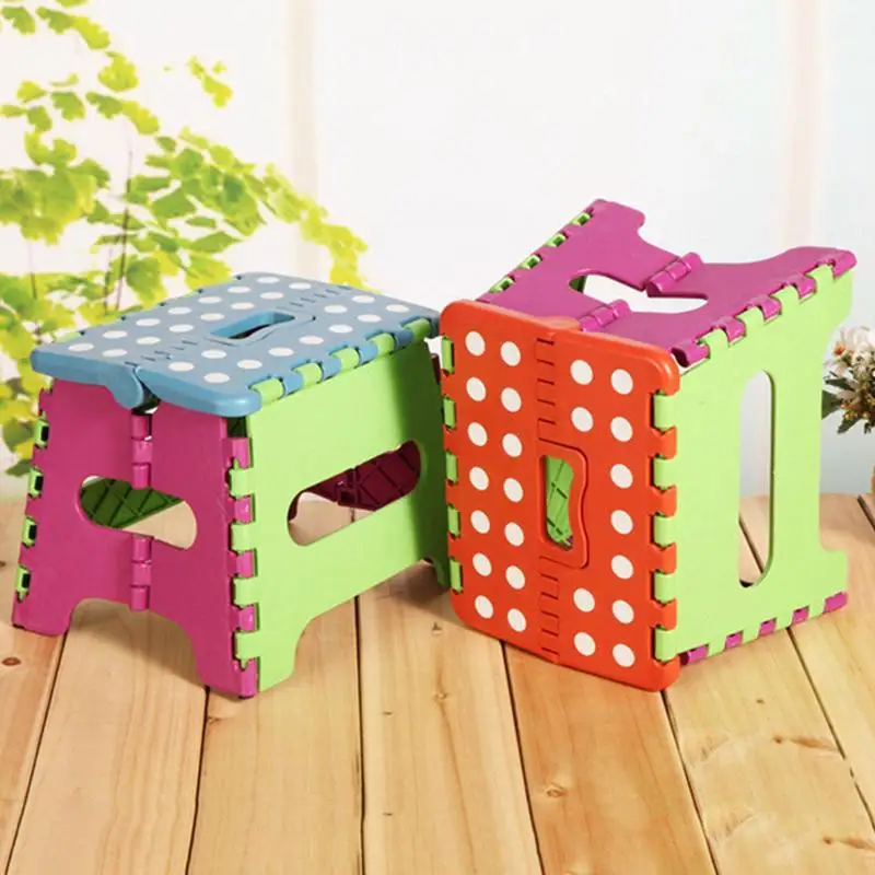 Foldable Step Stools Camping Stool Folding Chairs Spacing Saving Portable Step Stool For Adults Or Kids In Office Kitchen Home