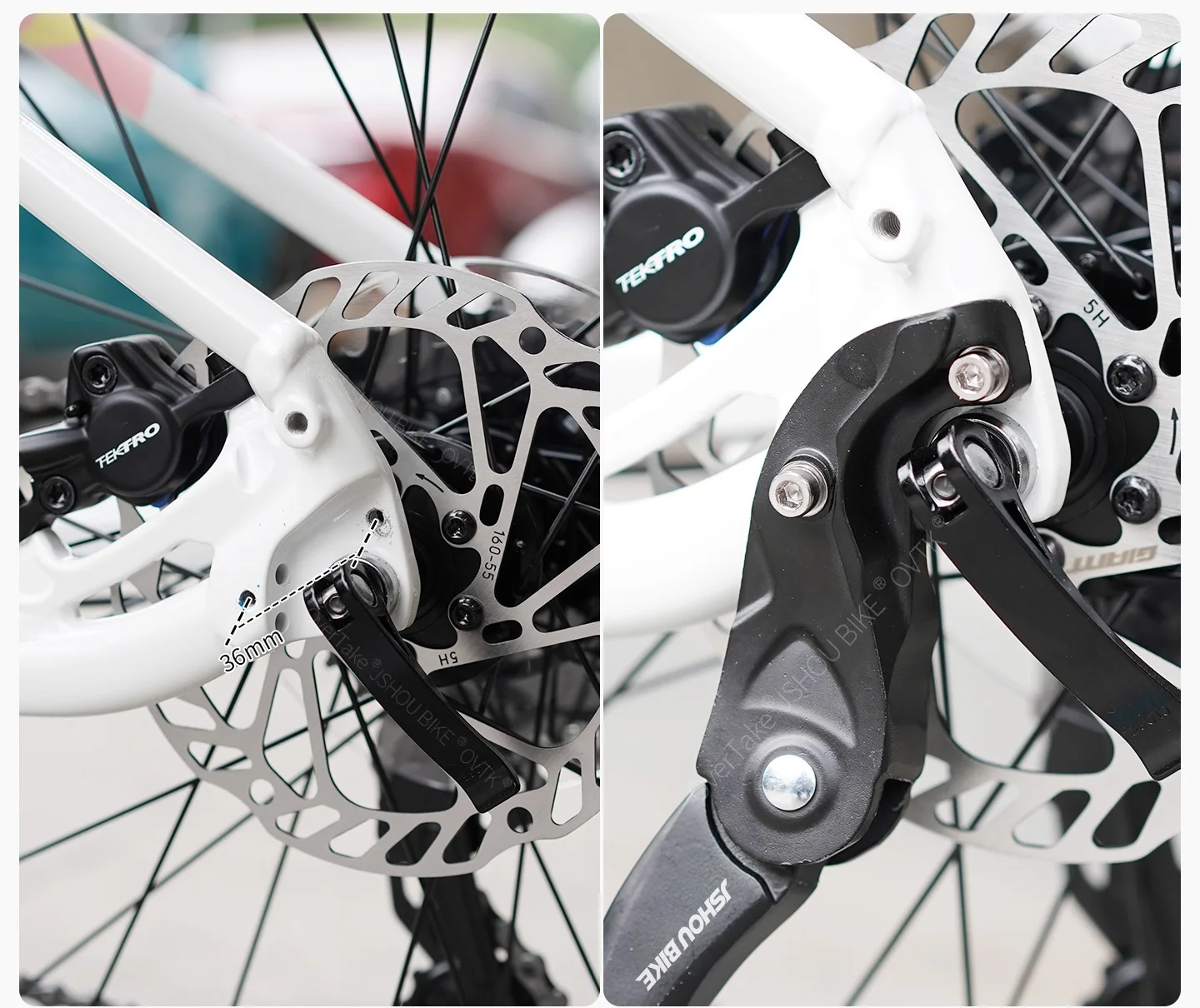 JSHOUBIKE 451-700C 18-29 Zoll Verstellbarer Fahrradständer aus Aluminiumlegierung für GIANT ATX XTC MARIN TREK Fahrradteile – Detail 19