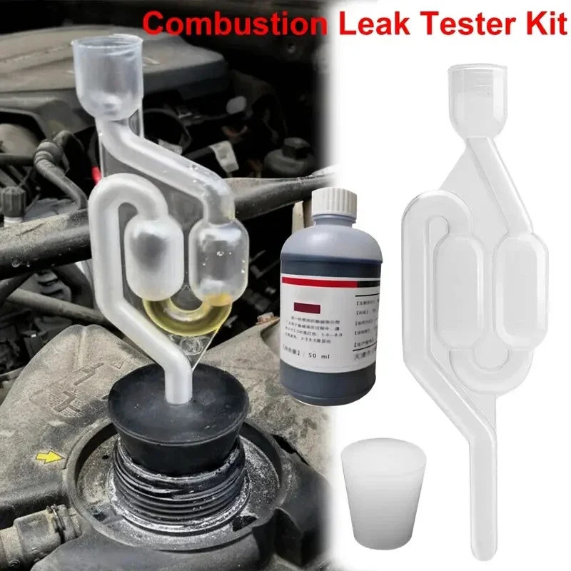 Car Repair Tools set 30ml Combustion Leak Detector Combustion Leak Tester Tool Detector Head Gasket Block Fluid Petrol/Diesel