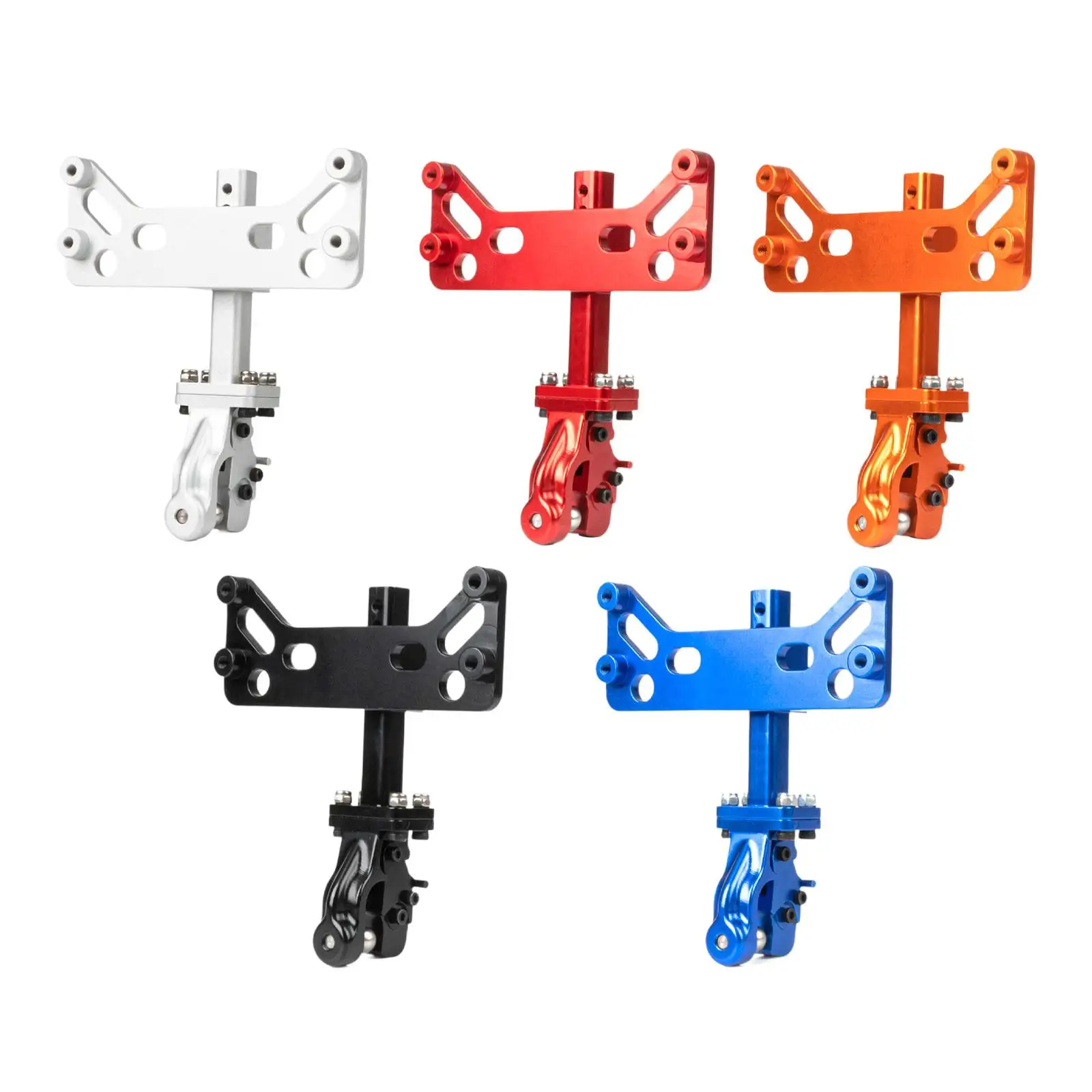 Adjustable Drop Hitch Receiver RC Trailer Hook Heavy Duty Spare Parts for 1:6 Scale RC Crawler Car Truck Hobby Accessories