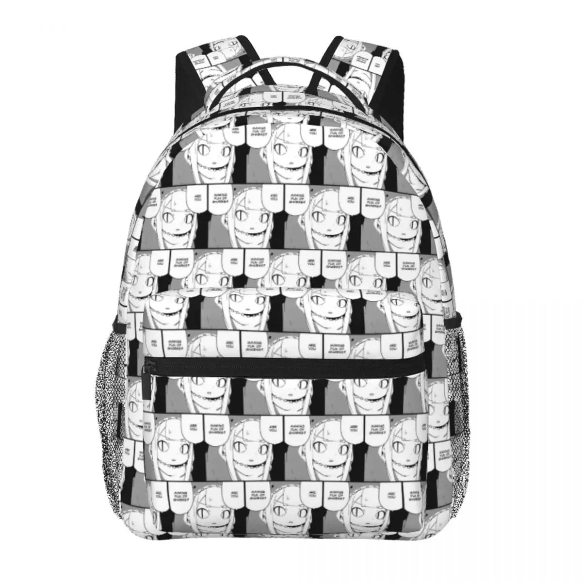 Are You Making Fun Of Sharks Madoromi-Chan Backpack Student BookBag Kids School Bag Laptop Shoulder Bags for Boys Girls