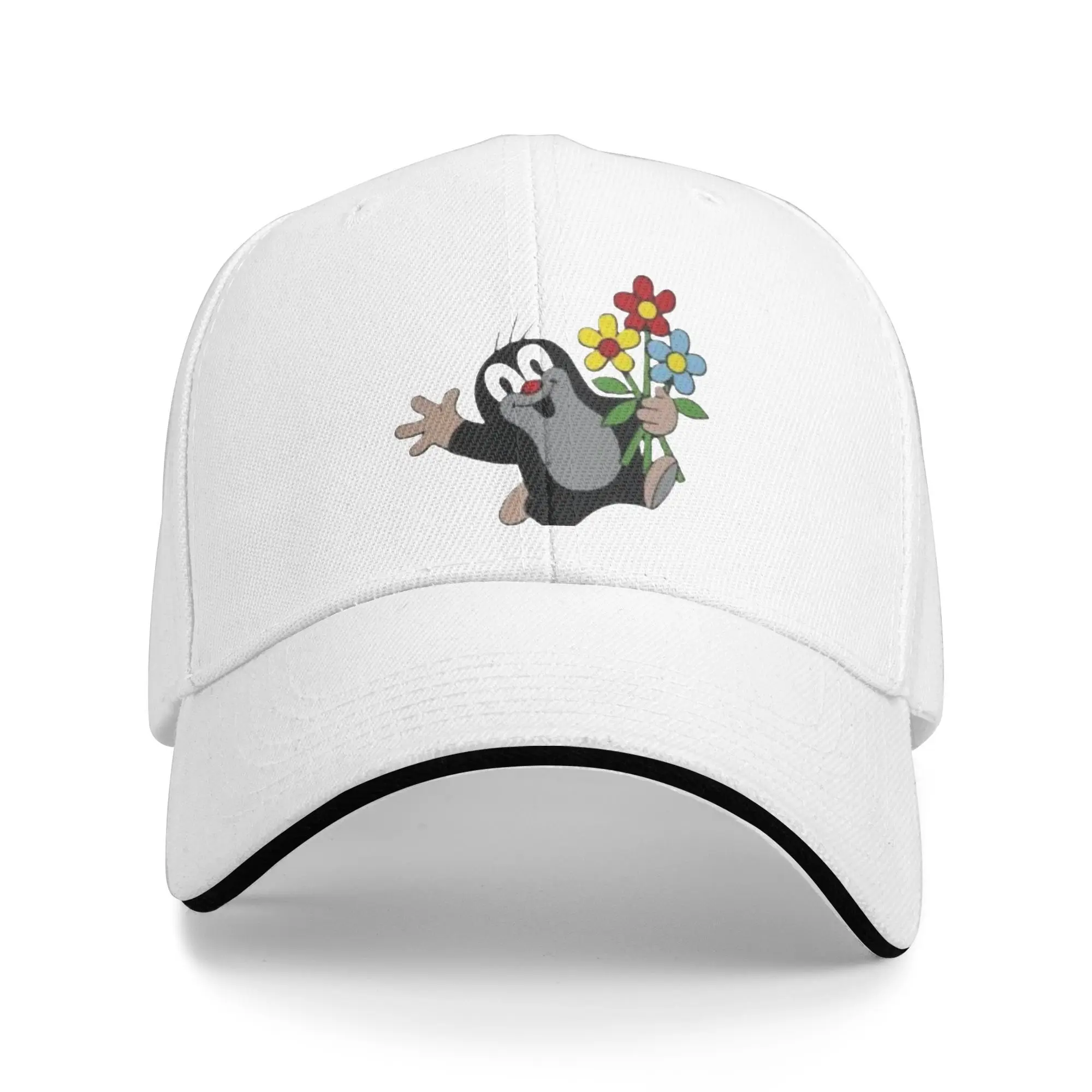

The Little Mole Sun Baseball Cap Summer Women Men Design Trucker Hat Sun-Proof Casual Outdoor Gym Baseball Caps