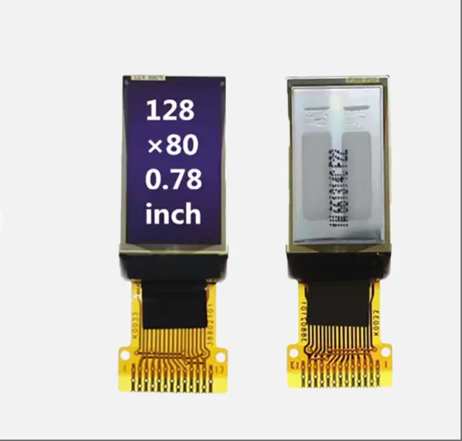 بديل OLED مقاس 0.78 بوصة للوحدات الإلكترونية وأطقم لوحة تحكم متحكم صغير يمكنك صنعها بنفسك