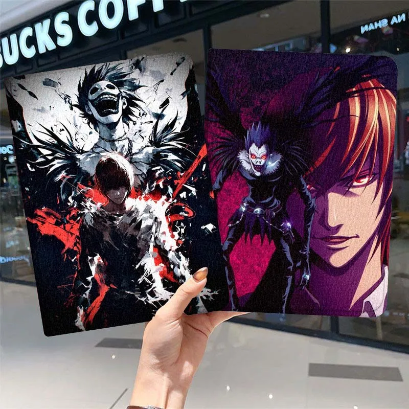 

Death Note Illustration Cool Tablet Case For Samsung Galaxy Tab A A7 A8 A9 A11 S6 S11 Lite Plus 10.1 10.4 10.5 Inch