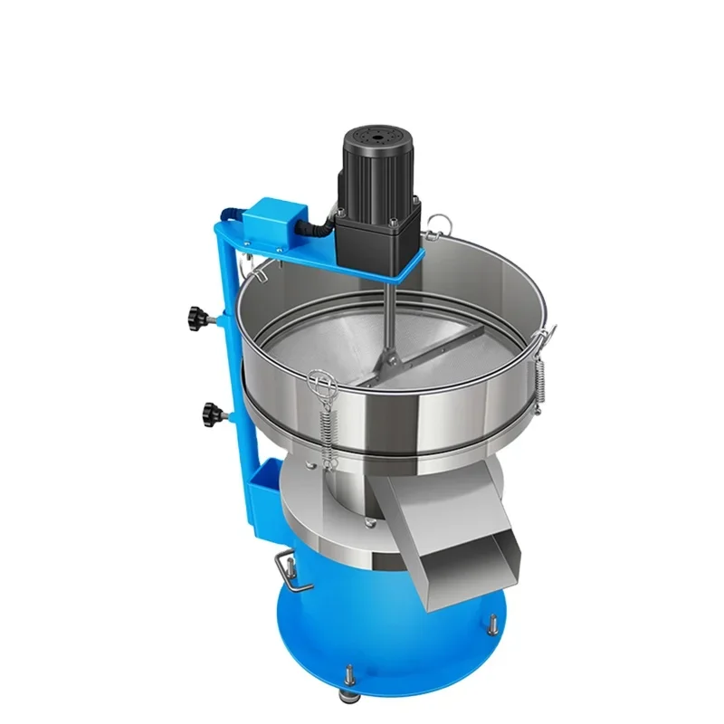 Small Table Top Automatic Vibrating Sifter Shaker Machine Industrial Food Processing for Powder With Stirring Function