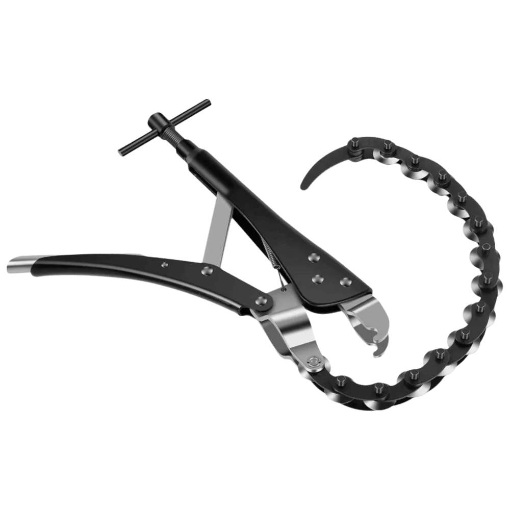 

Цепной резак для выхлопных труб с фиксатором, из углеродистой стали, универсальный, усиленный, с несколькими колесами