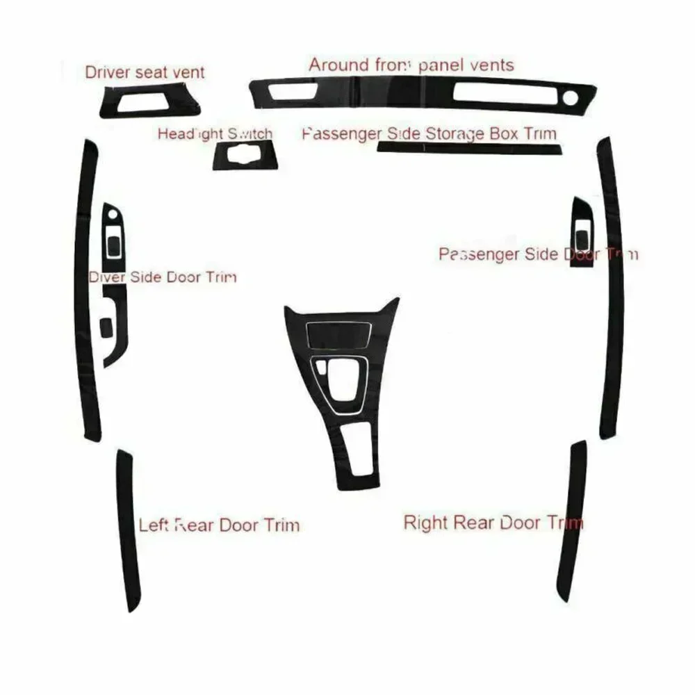 

Салон автомобиля 5D глянцевая наклейка из углеродного волокна для BMW 3 серии E90 E92 E93 2005-2012 LHD аксессуары для стайлинга автомобилей USEFUL