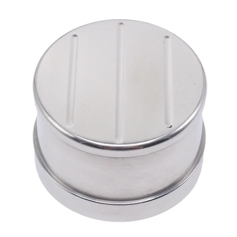 Tutup Ventilasi Aluminium BB untuk Mobil, Model Push-In 1 Inci, Ball-Milled Breather Cap untuk Chevy Ford Mopar Ball-Milled Top