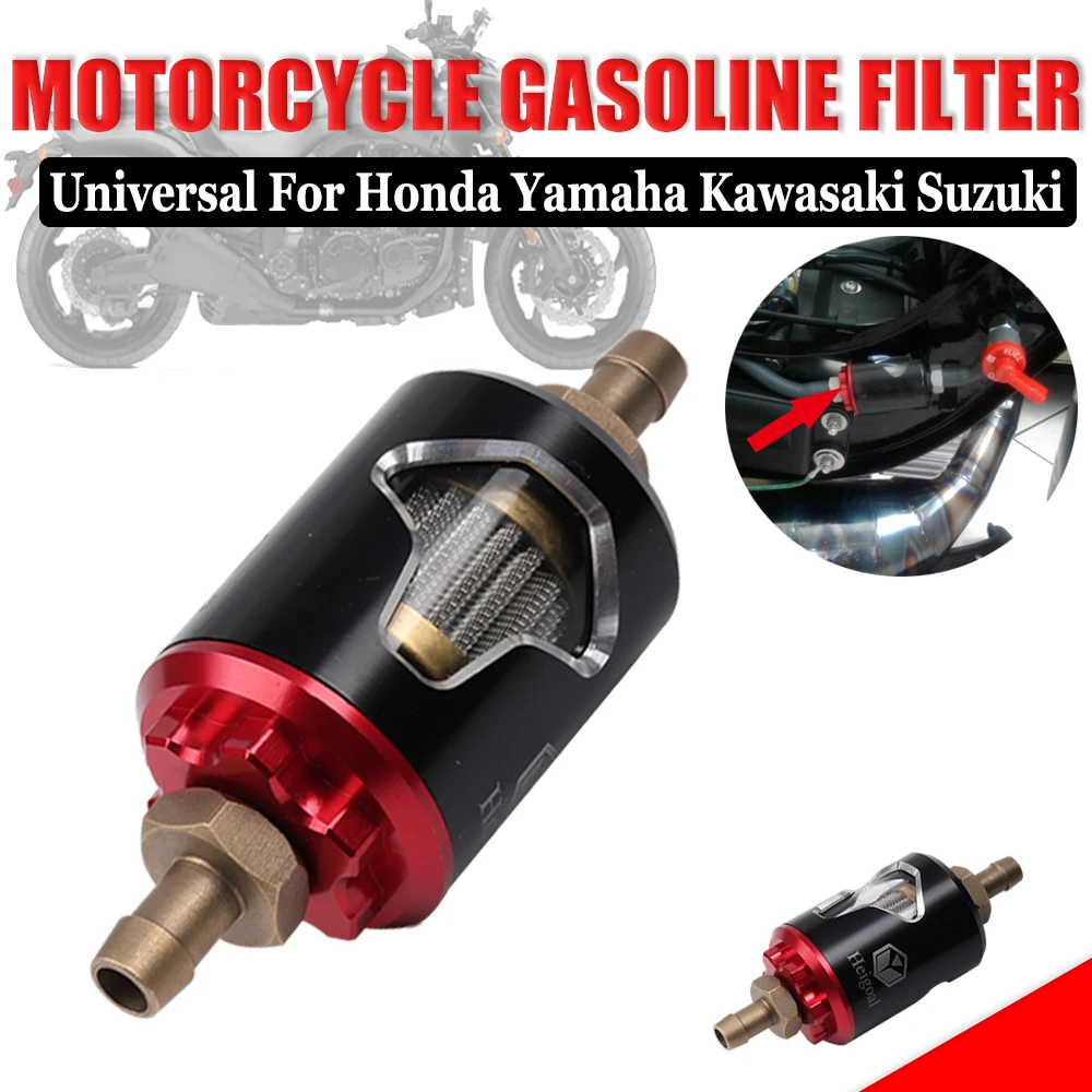 Części motocyklowe Filtr benzyny Filtr paliwa Silny magnetyczny Wysoka wydajność Uniwersalny dla KTM Honda Yamaha Kawasaki Suzuki BMW