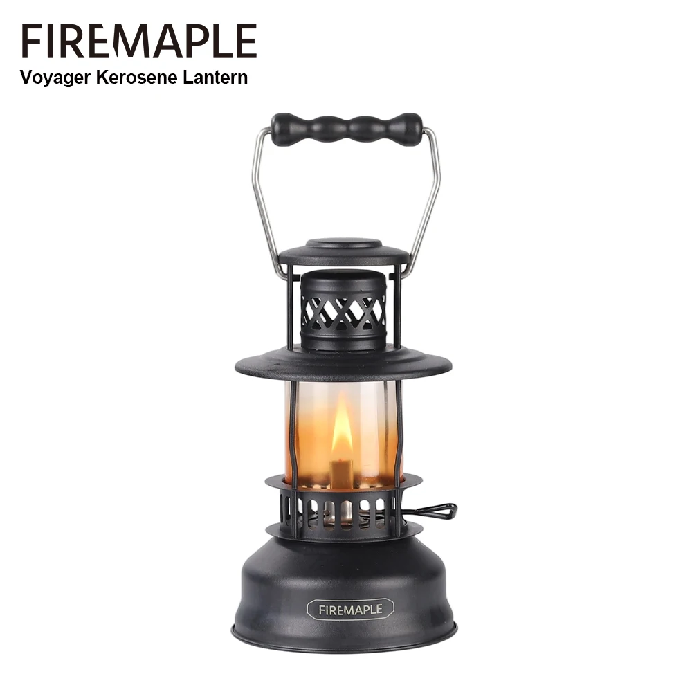 

Fire-Maple Voyager Oil-Burning Lantern Outdoor Emotion Vintage Lamp Portable Retro Paraffin Lights for Camping Backpacking 400ml