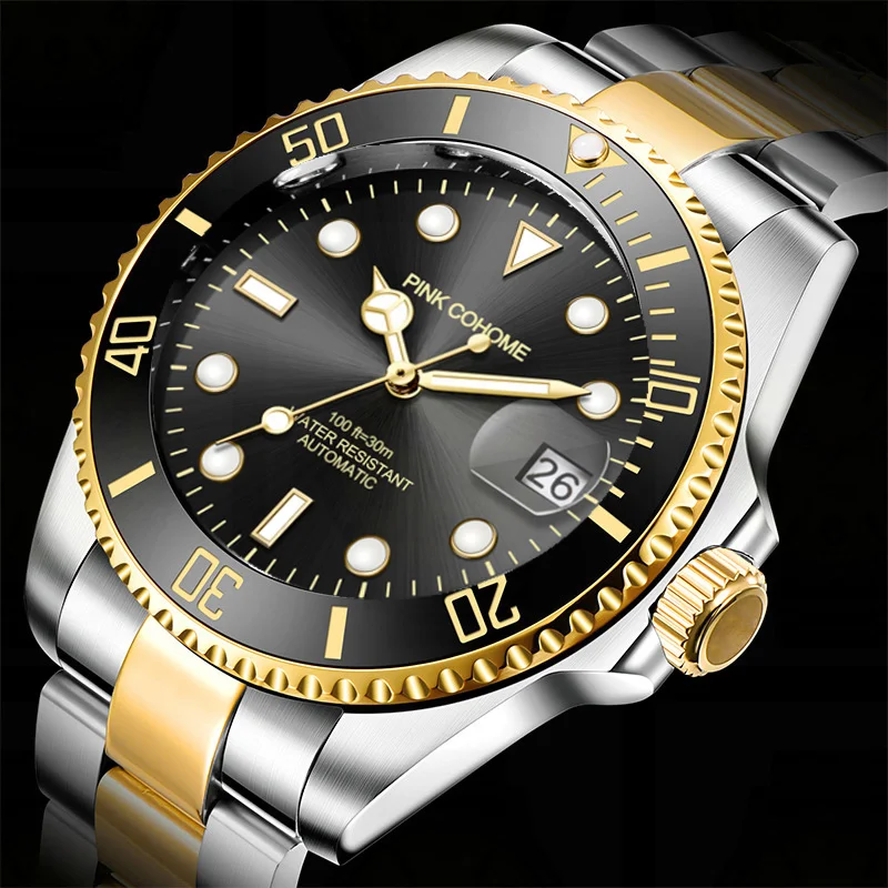 Watches Men Mechanical Automatic Luxury Original Sports Relogios Masculinos Mecanico Automatico Luxo Desportivos Militar