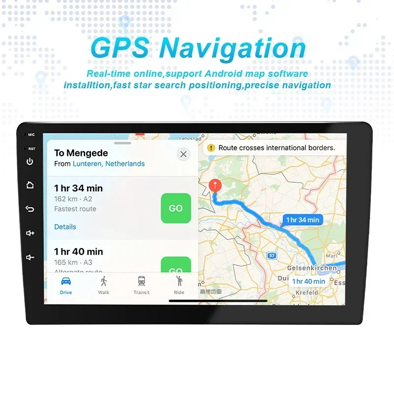 semi-trusteeship 1 32gb car on radio control android 9 inch gps stereo with car play