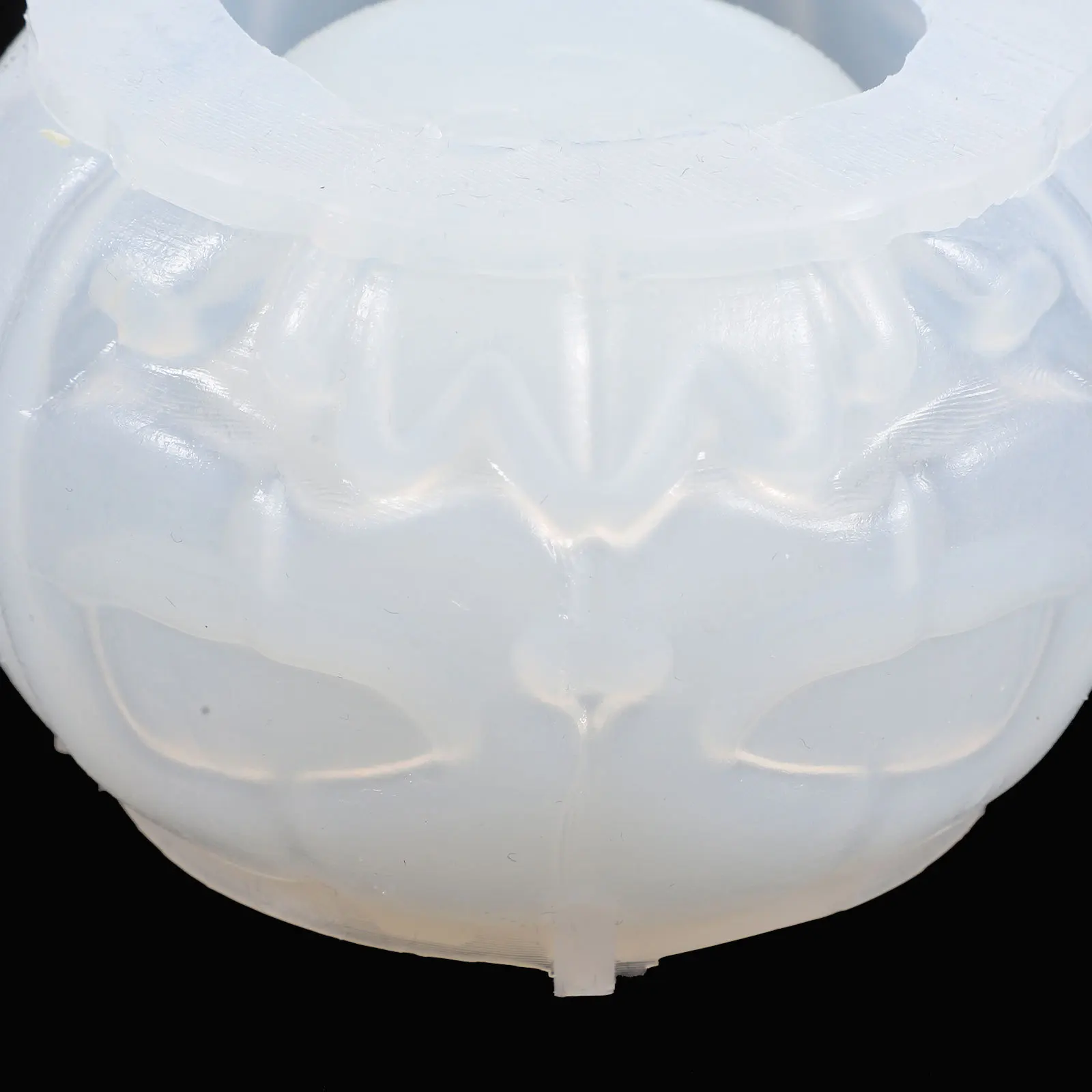 

1Set 3D Silicone Pumpkin Jar Mold Halloween Candy Mold DIY Storage Jar Making Halloween Supplies Pumpkin Molds